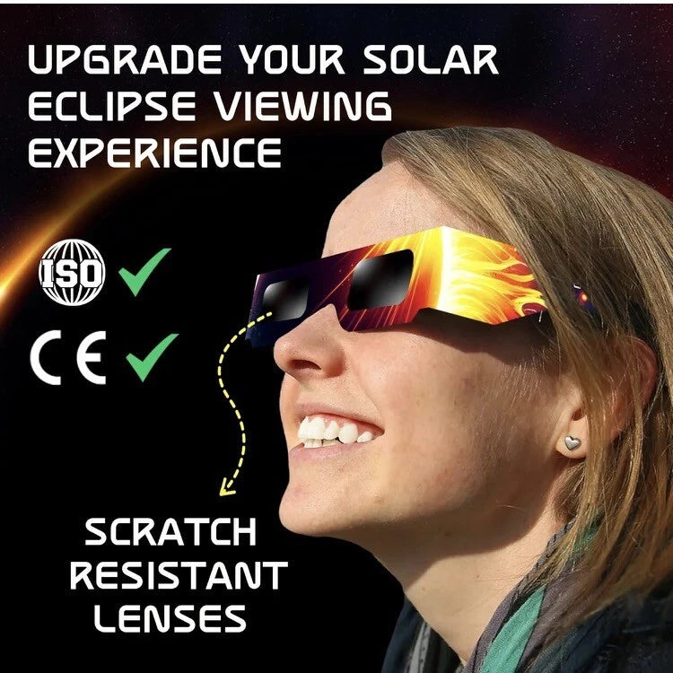 2026 Solar Eclipse Glasses. AAS Approved - Individually Wrapped - Sold Individually