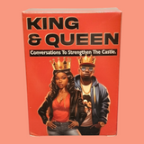King & Queen Couples Conversation Game – Premier Edition for Deeper Connection (Brand New)
