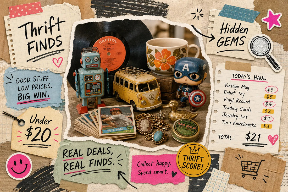 Collectible Items for Sale Cheap: Where to Find Real Deals