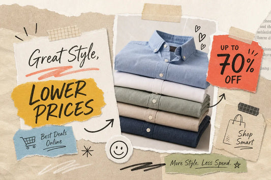 Discounted Men's Shirts Online: Where to Find the Best Deals