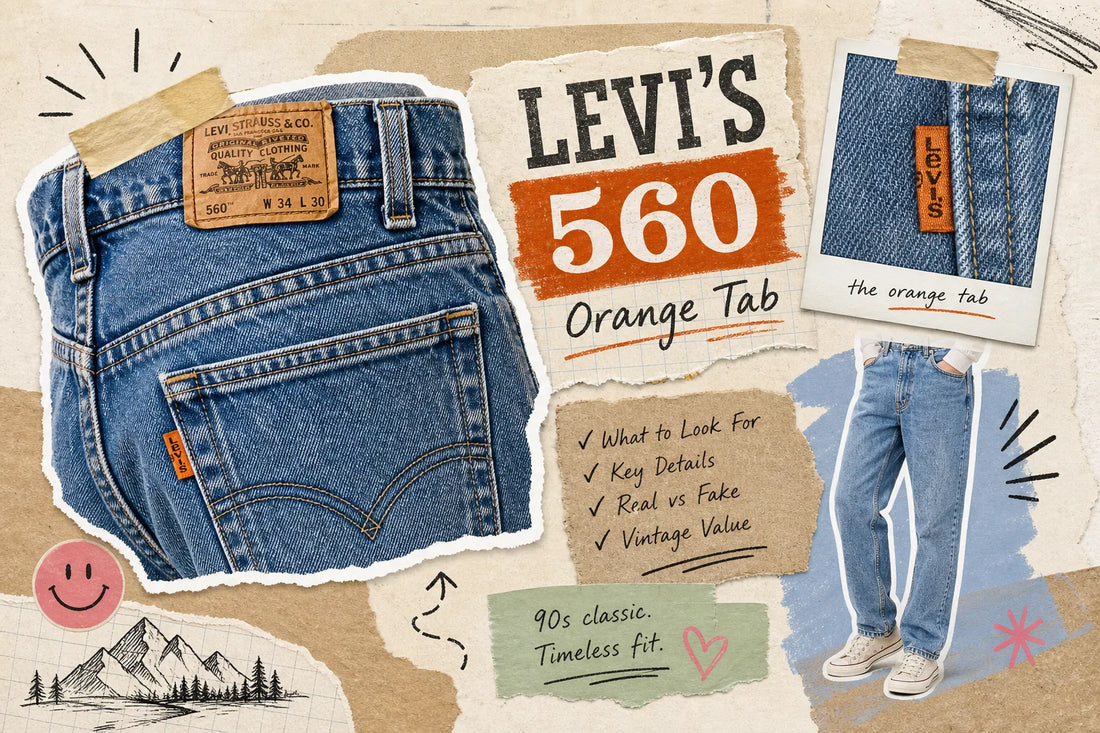 Levi's 560 Orange Tab: Complete Identification Guide