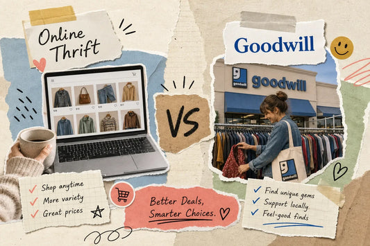 Online Thrift Store vs Goodwill: Which Is Better for Deals?