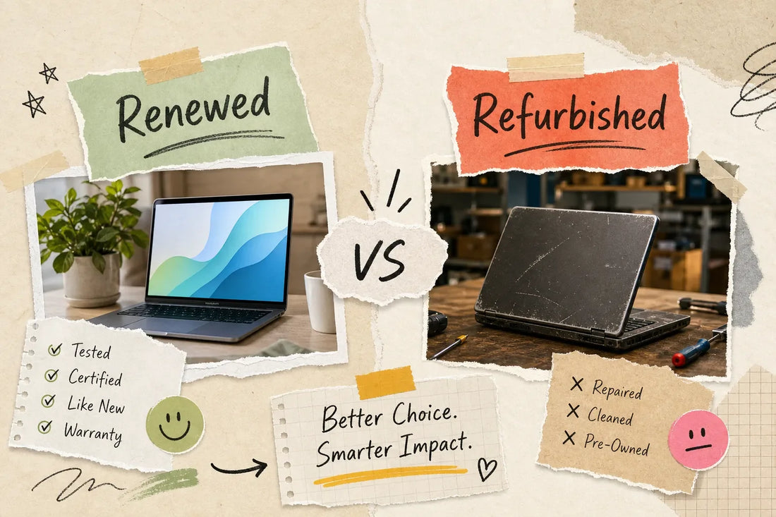 Renewed vs Refurbished: What's the Difference?