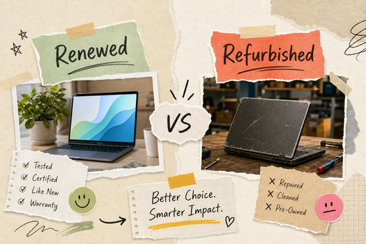Renewed vs Refurbished: What's the Difference?