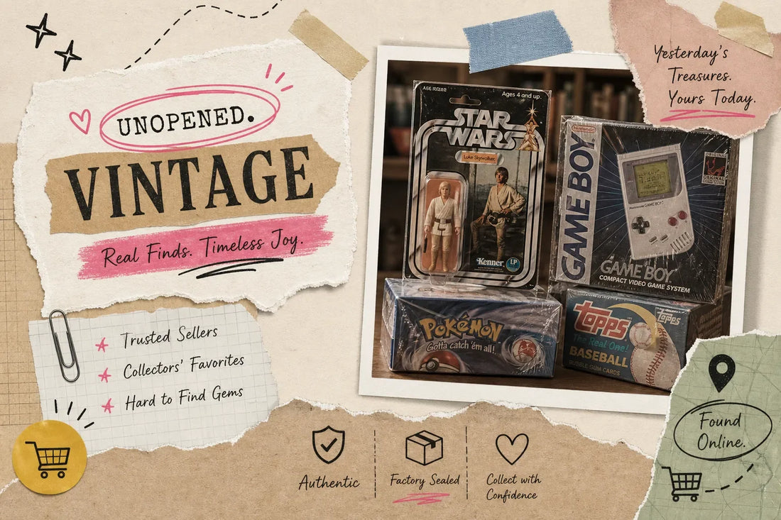 Where to Find Vintage Unopened Products Online