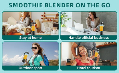 270 Watt Rechargeable Portable Blender USB-C Capable Of Crushing Ice - Tongjing