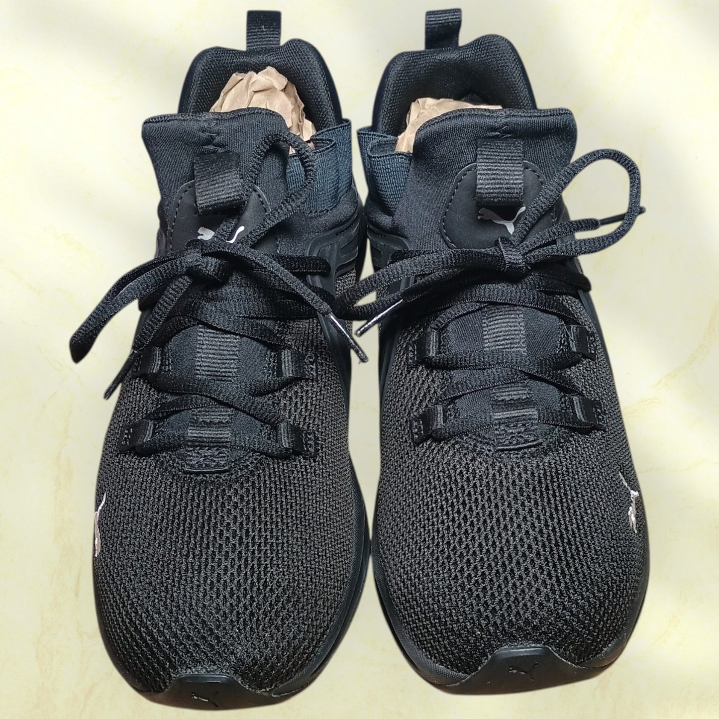PUMA Enzo 2 | Women's US size 9 | Running Shoes | Black Silver Athletic Shoes | 193256-07
