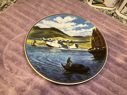 Pan Am Martin M-130 Flying Boat China Clipper Plate 1979 Bauscher Weiden