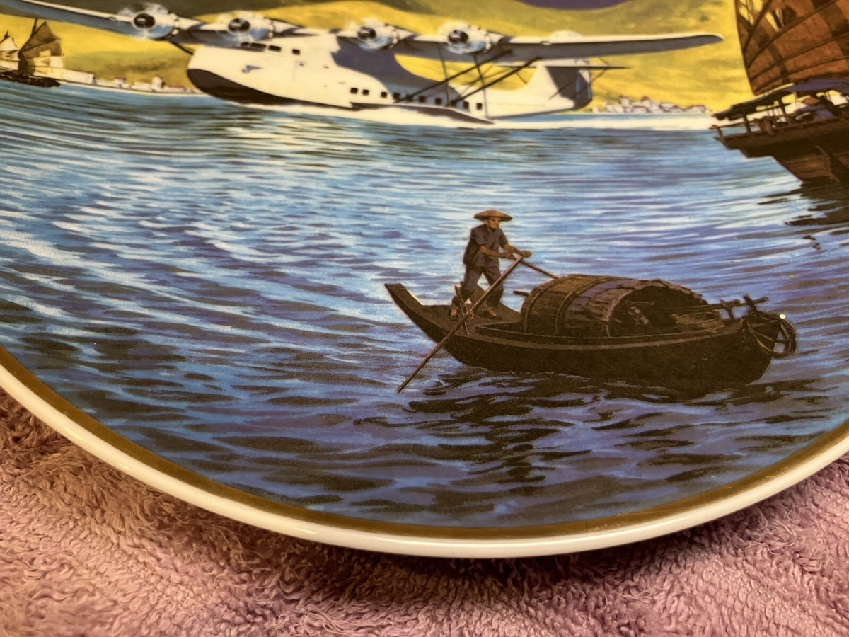 Pan Am Martin M-130 Flying Boat China Clipper Plate 1979 Bauscher Weiden