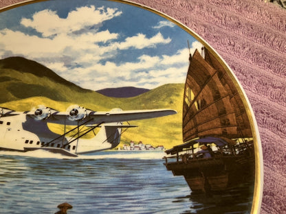 Pan Am Martin M-130 Flying Boat China Clipper Plate 1979 Bauscher Weiden