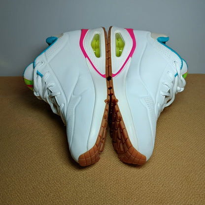 Skechers UNO “Stand On Air” Sneakers – White/Teal/Pink (Women’s 6.5)