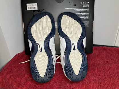 Men's Size 10 Vintage Nike Devastate Low Sneakers White Blue 309061-141