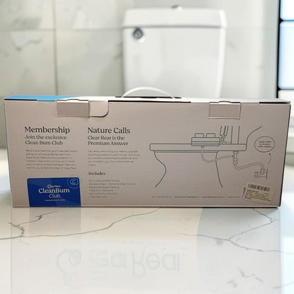 ClearRear The Buttler Non Electric Bidet Toilet Attachment Brand New