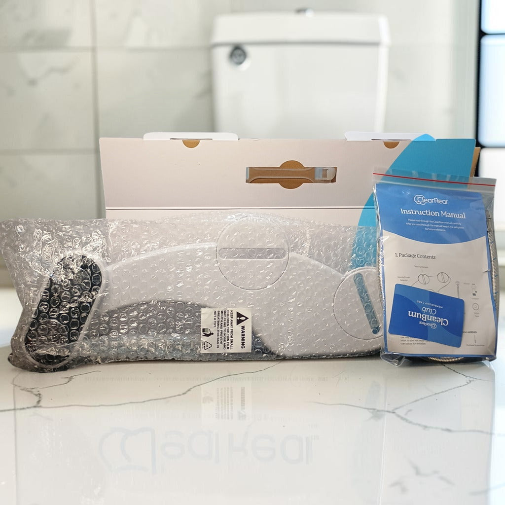ClearRear The Buttler Non Electric Bidet Toilet Attachment Brand New