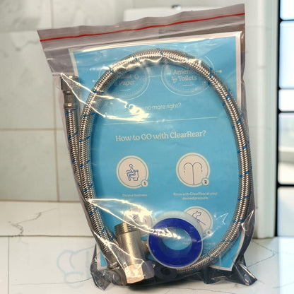 ClearRear The Buttler Non Electric Bidet Toilet Attachment Brand New