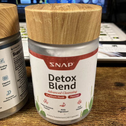 SNAP Gut Health + Detox Supplements Bundle | New | Exp 2027