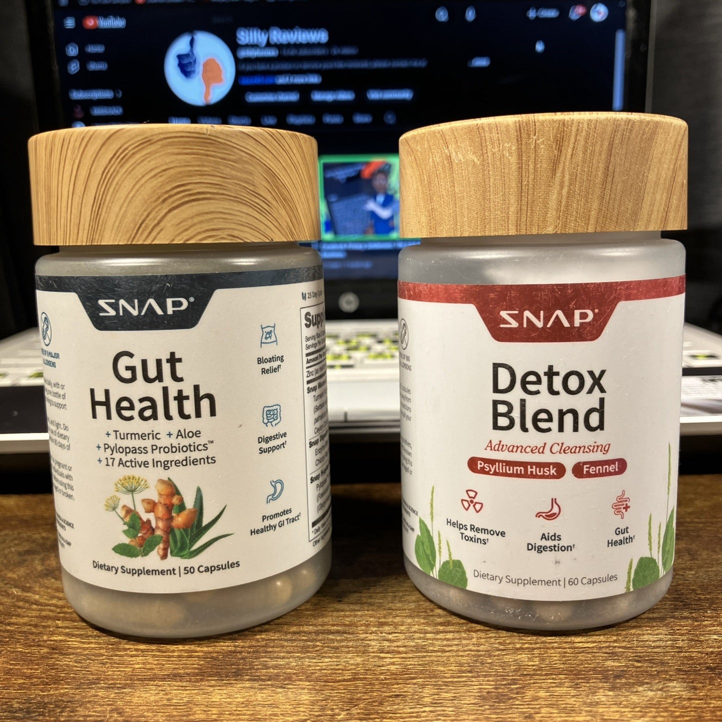 SNAP Gut Health + Detox Supplements Bundle | New | Exp 2027
