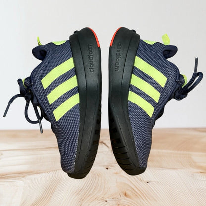 Adidas Racer TR23 Sneaker | 11.5k US Unisex Child | Navy/Lime/Black