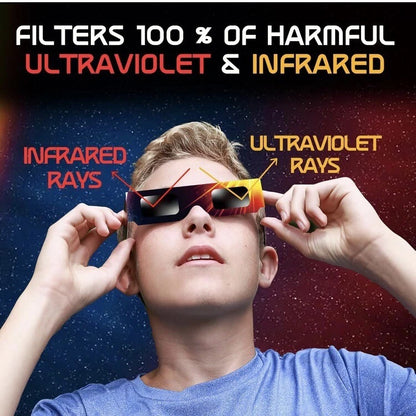 2026 Solar Eclipse Glasses. AAS Approved - Individually Wrapped - Sold Individually