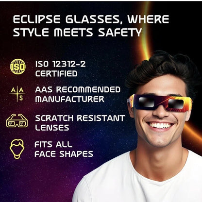 2026 Solar Eclipse Glasses. AAS Approved - Individually Wrapped - Sold Individually