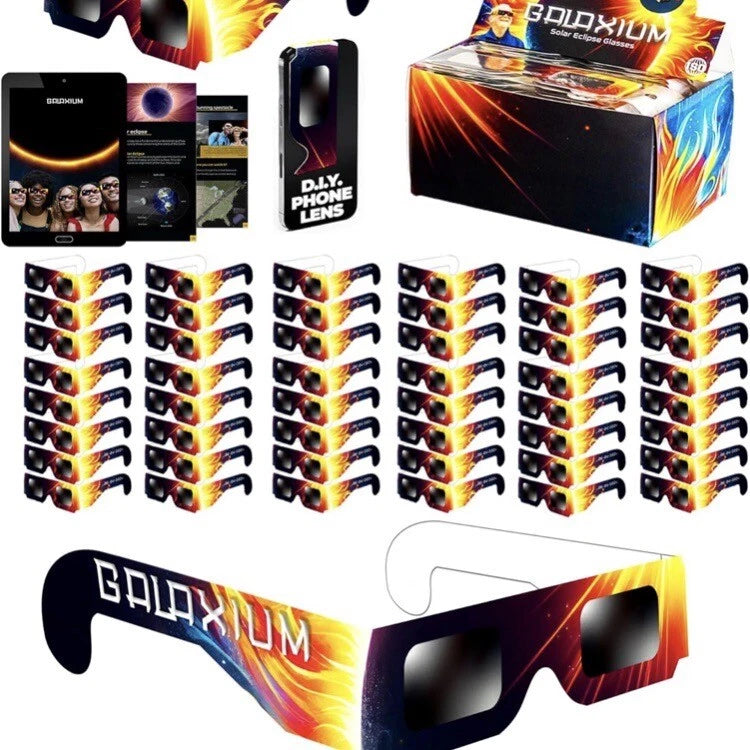 2026 Solar Eclipse Glasses. AAS Approved - Individually Wrapped - Sold Individually