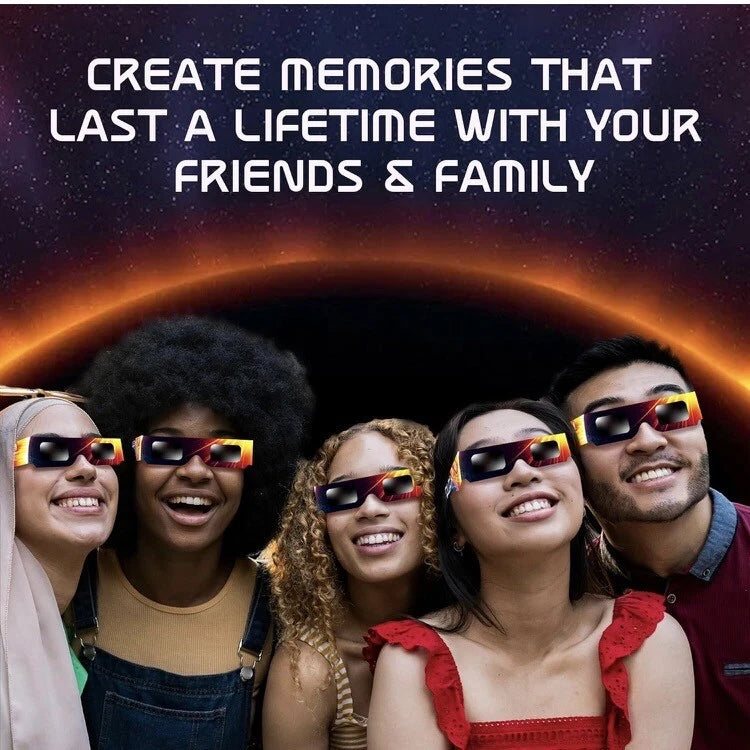 2026 Solar Eclipse Glasses. AAS Approved - Individually Wrapped - Sold Individually