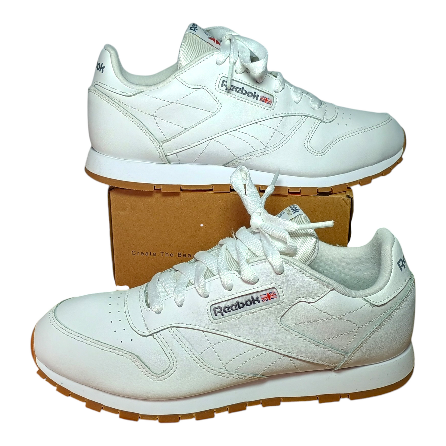 Reebok Classic "White Gum" | Big Kids US 5 or Women's US 6.5