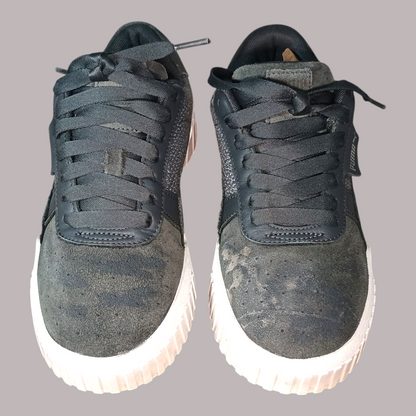 Puma Cali Sequin | US Women Size 7.5 | Ebony 369944-01