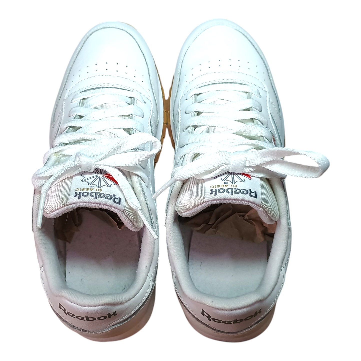 Reebok Classic "White Gum" | Big Kids US 5 or Women's US 6.5
