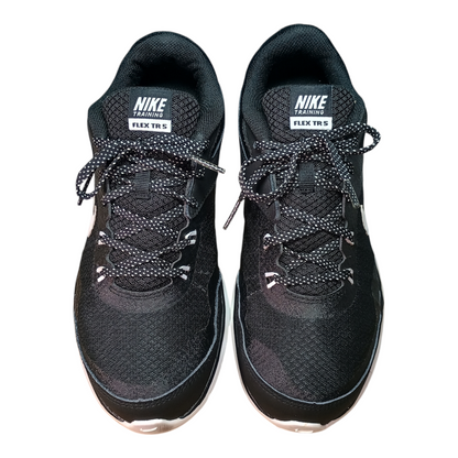 Nike Flex TR 5 | Women's size US 7W | Black & White Training Shoes