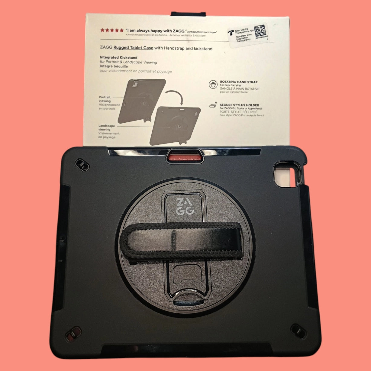 ZAGG Rugged Tablet Case for iPad Air 13" for M2/M3 (OPEN BOX)