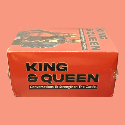 King & Queen Couples Conversation Game – Premier Edition for Deeper Connection (Brand New)
