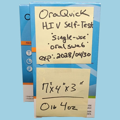 OraQuick HIV Self-Test (exp 2028/04/30)