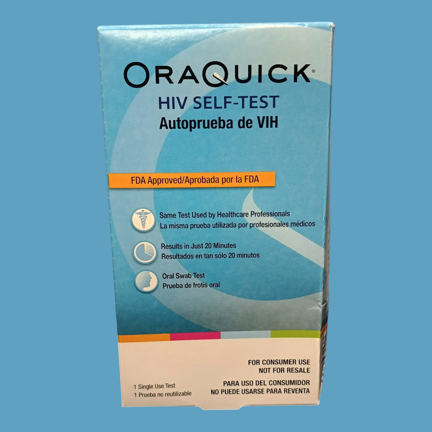 OraQuick HIV Self-Test - FDA Approved Home Kit - Exp April 2027