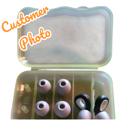 Reusable Silicone Sleep Ear Plugs | 45dB Noise Reduction