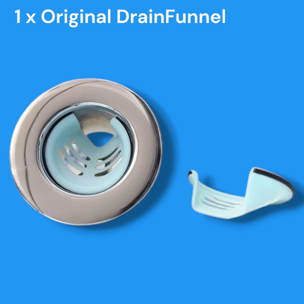 Brand New Early Design DrainFunnel Tub Drain Hair Catcher Insert (~1.5")