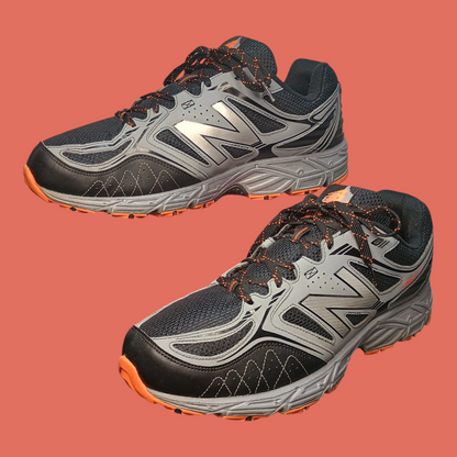 New Balance 510v3 Trail Men's Size 12 4E Extra Wide Black Lava Athletic Shoes (EXCELLENT)