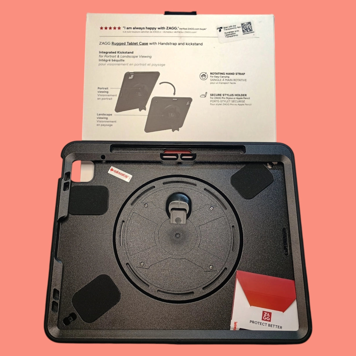 ZAGG Rugged Tablet Case for iPad Air 13" for M2/M3 (OPEN BOX)