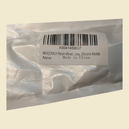 Silicone Resin Mixer Paddle | Paint Stirrer | 1/4" Bit | 7" Height