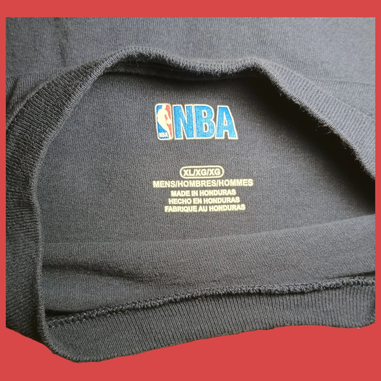 Official NBA New Orleans Pelicans Men's T-Shirt Navy Blue Size XL (pre-owned)
