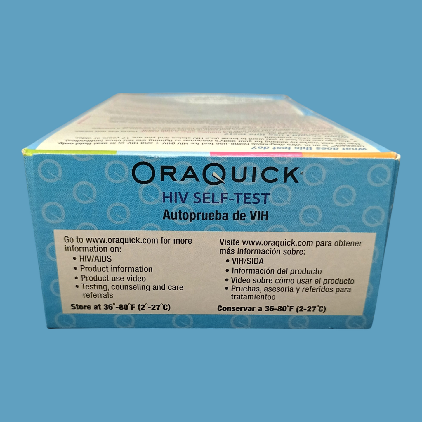 OraQuick HIV Self-Test - FDA Approved Home Kit - Exp April 2027