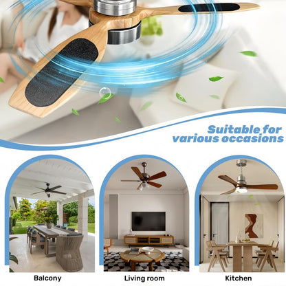 Ceiling Fan Air Purifier Filters - 3 Pack with Adhesive Strips