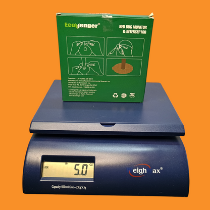 EcoVenger Bed Bug Monitor & Interceptor - 24ct Discreet Oak Design
