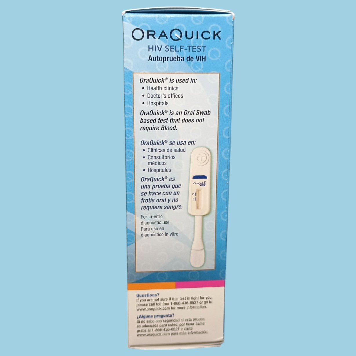OraQuick HIV Self-Test (exp 2028/04/30)