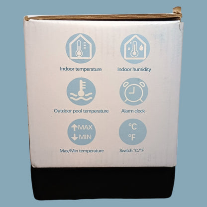 Grillum Wireless Floating Pool Thermometer IPX8 Waterproof Digital Monitor New Open Box