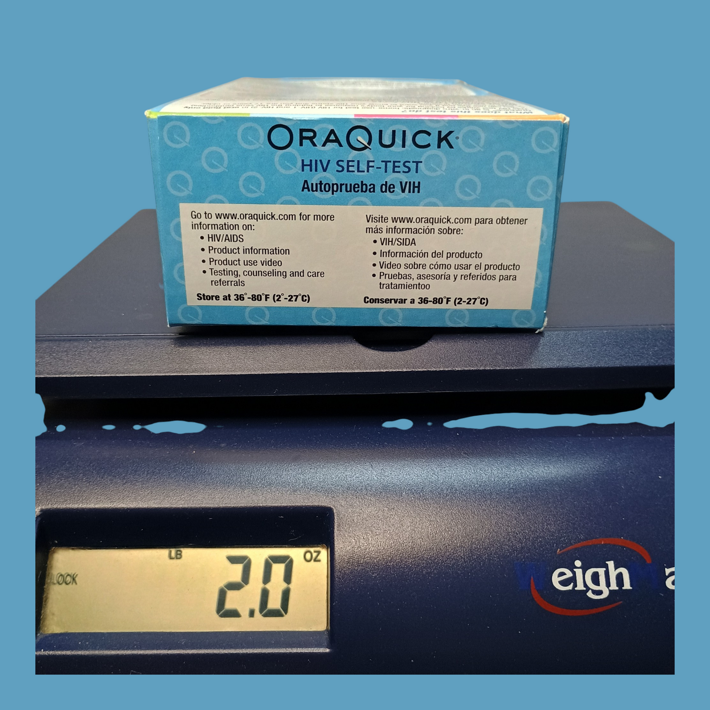 OraQuick HIV Self-Test - FDA Approved Home Kit - Exp April 2027