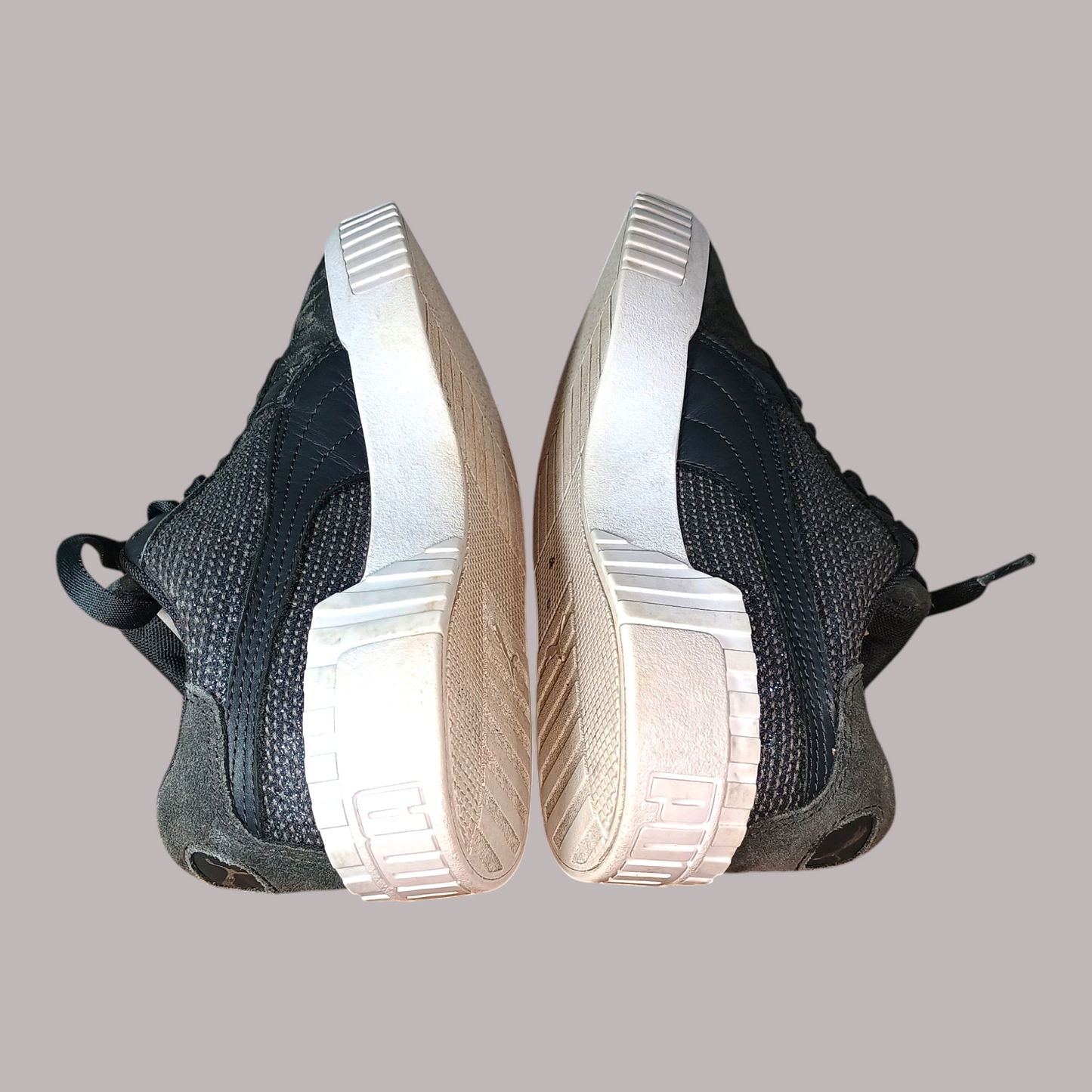 Puma Cali Sequin | US Women Size 7.5 | Ebony 369944-01