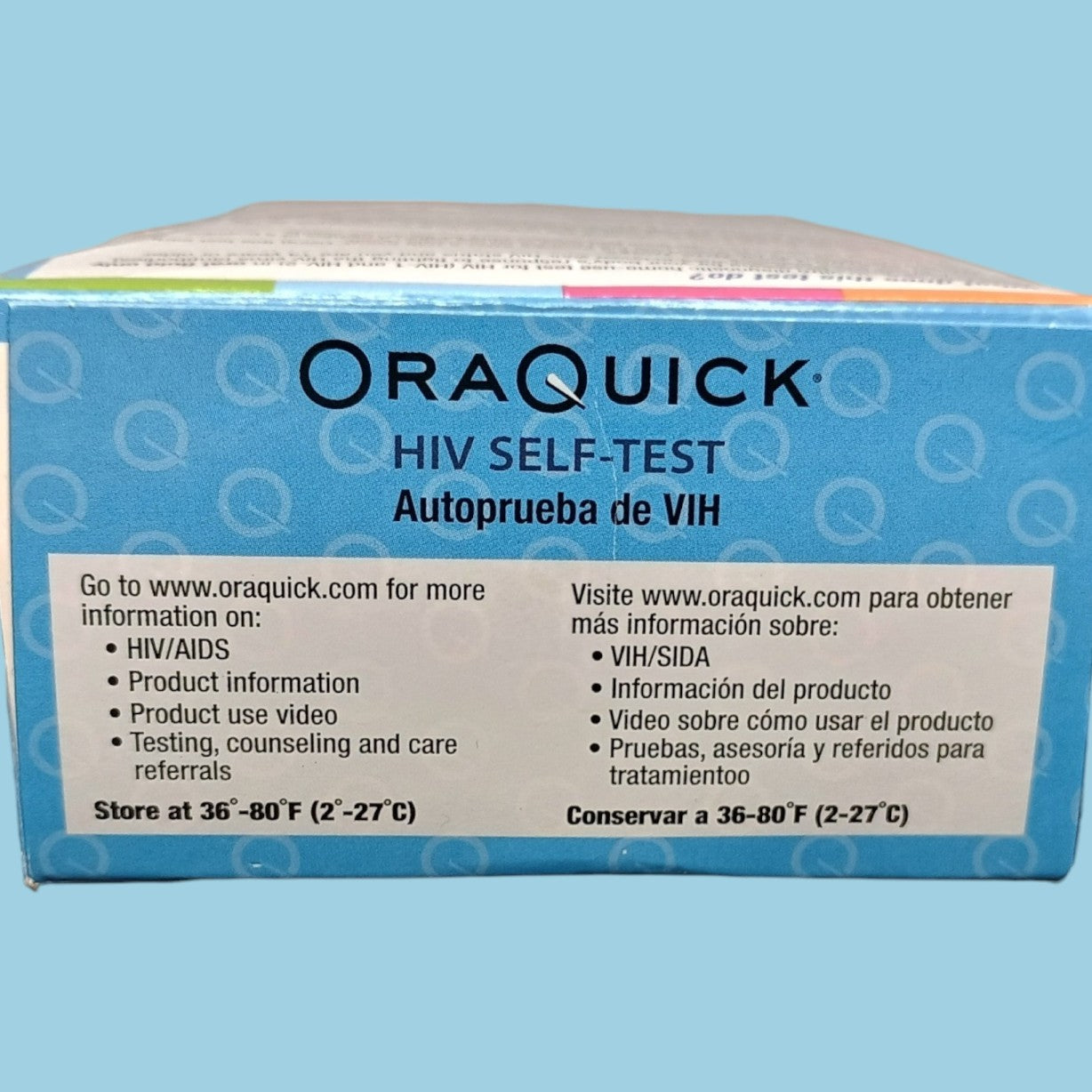 OraQuick HIV Self-Test (exp 2028/04/30)