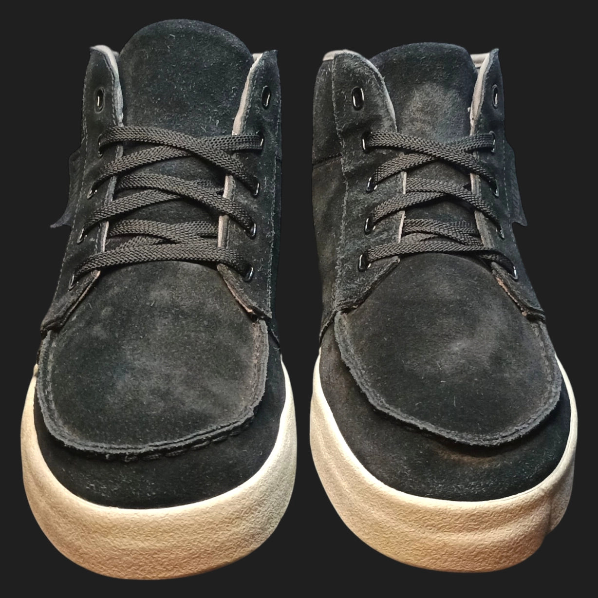 Puma Hawthorne XE Suede Black Steel Grey Men's Size 14 Casual Mid Shoes 352802-01