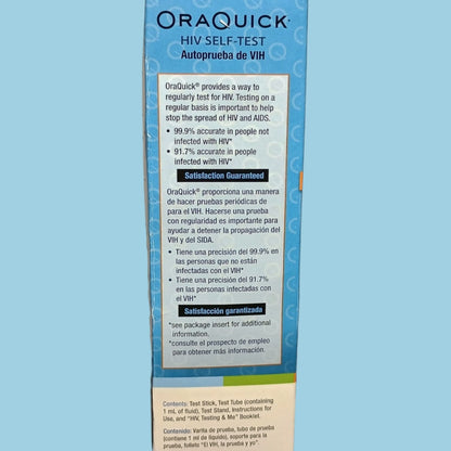 OraQuick HIV Self-Test (exp 2028/04/30)